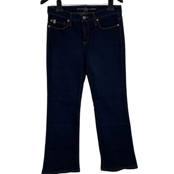 Second Yoga dark denim bootcut jeans - Picture 2 of 11